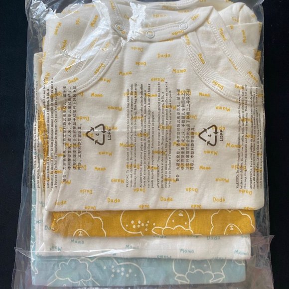 Carter's 4-Pack Sheep Original Bodysuits - Picture 5 of 8